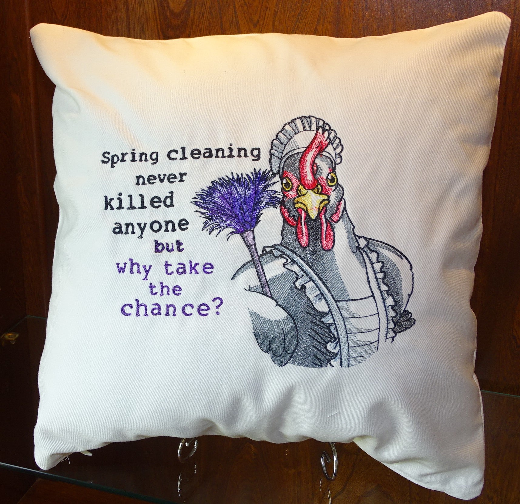 Whimsical - Spring Cleaning Hen